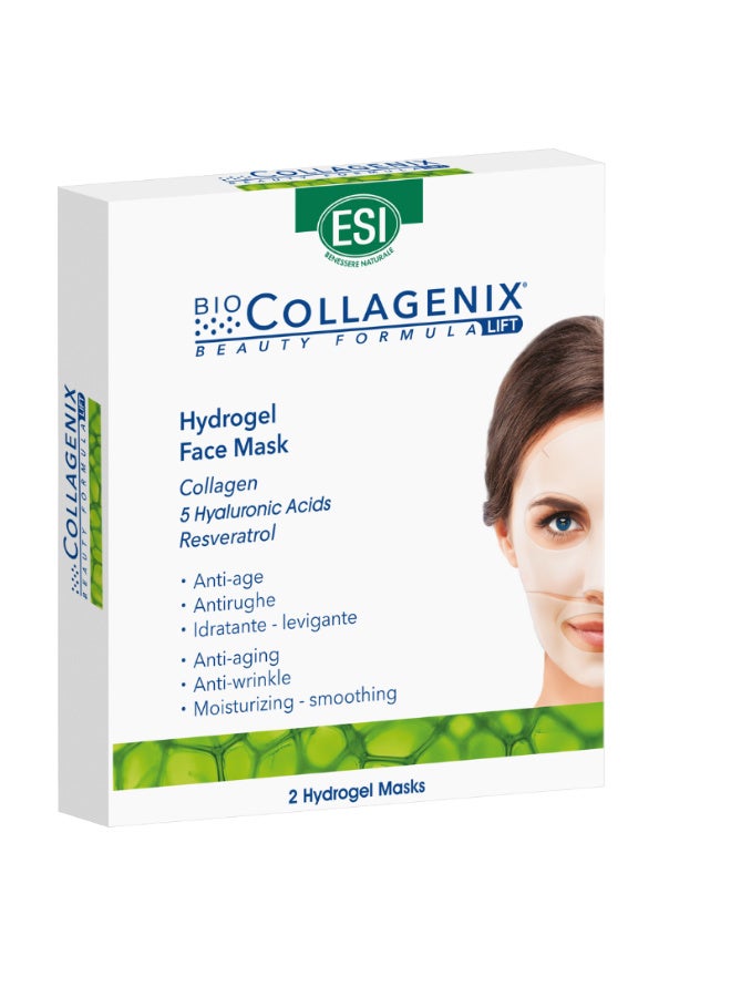 ESI Biocollagenix Niacinamide Combo Ramadan Set – Face Cream Filler, Booster Serum, 60 Collagen Tablets & Hydrogel Face Mask for Bright, Firm, Hydrated, Smooth Skin, 3D Massager & Make-up Bag - Image 5